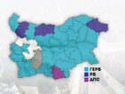 След местния вот: Политическата карта на страната стана синя