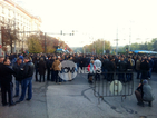 Полицаите блокираха ул. "Раковски", стигнаха и до СУ