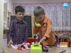 От Vbox7: Как реагират деца, когато виждат телефон с шайба?