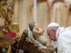 Папа Франциск отправи благословия за Рождество Христово