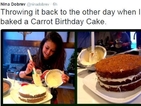 Нина Добрев направи торта за рождения ден на гаджето си