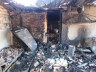 Изгоря къщата на кмет на русенско село (СНИМКИ)