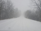 Усложнена пътна обстановка след първия голям сняг за тази зима