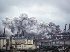 Пожар в химически завод на пристанище в Бразилия