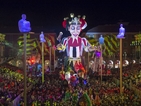 Пищният карнавал в Ница (СНИМКИ)
