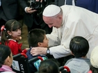 Папата посети един от най-бедните квартали в Мексико Сити