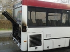 Горя автобус на градския транспорт в Пловдив