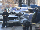 Автомобил премаза жена пред цветарски магазин в Банско (ВИДЕО+СНИМКИ)