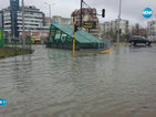 В "Моята новина": Наводнение на две метростанции в София
