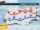 Прогноза за времето (15.03.2016 - сутрешна)