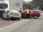 Четирима са ранени след тежка катастрофа на пътя Русе-Бяла (ВИДЕО)