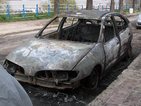 Две коли изгоряха в Русе, подозира се умишлен палеж (ВИДЕО)