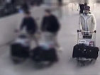 Публикуваха видео с третия предполагаем терорист от летището в Брюксел