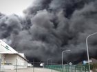 Огромен пожар изпепели складове в Германия(ВИДЕО)