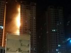 Пожар лумна в небостъргачи в ОАЕ (СНИМКИ+ВИДЕО)
