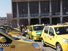 ЖЪЛТА ВЪЛНА: Шофьори на таксита протестираха в Пловдив