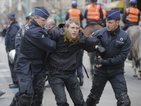 Полицията арестува около 100 души в центъра на Брюксел