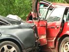 Автомобил в насрещното уби двама души (ВИДЕО)
