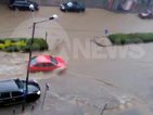 От „Моята новина”: Порой потопи улиците на Стара Загора (ВИДЕО)