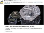 Продадоха огромен диамант за рекордните 63 млн. долара