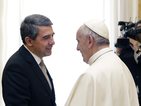 Плевнелиев разговаря с папа Франциск (СНИМКИ)