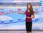 Прогноза за времето (27.05.2016 - обедна)