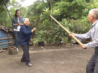На 93: Китайка демонстрира майсторски кунг фу умения (ВИДЕО)