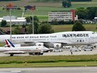 КАДЪР НА ГОДИНАТА: Самолетите на Iron Maiden, Меркел и Оланд един до друг