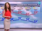 Прогноза за времето (03.06.2016 - обедна)