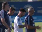 Меси тренира заедно с аржентинските национали (ВИДЕО)