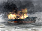 Пожар избухна на петролен танкер в Източен Тайланд