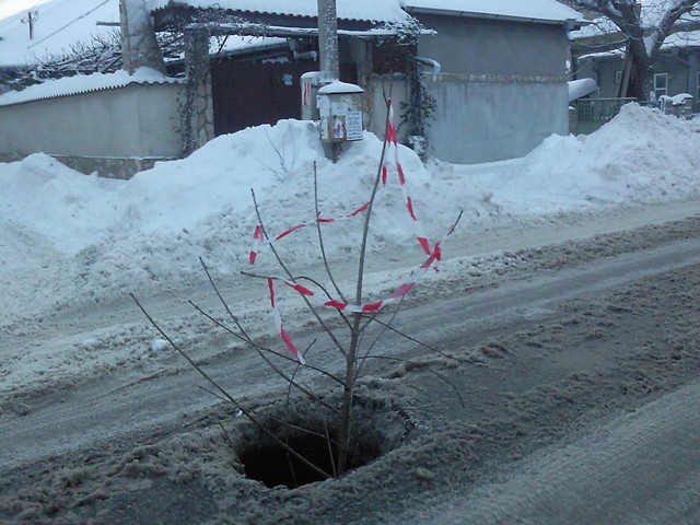 Шахта без капак