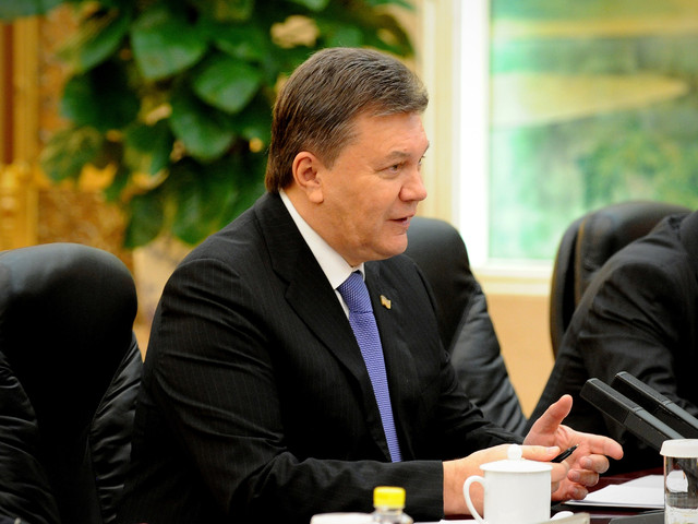 Бившият украински президент Виктор Янукович. Снимка: Getty Images