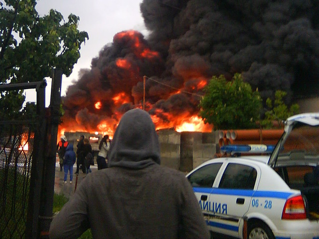 Пожар във Враца