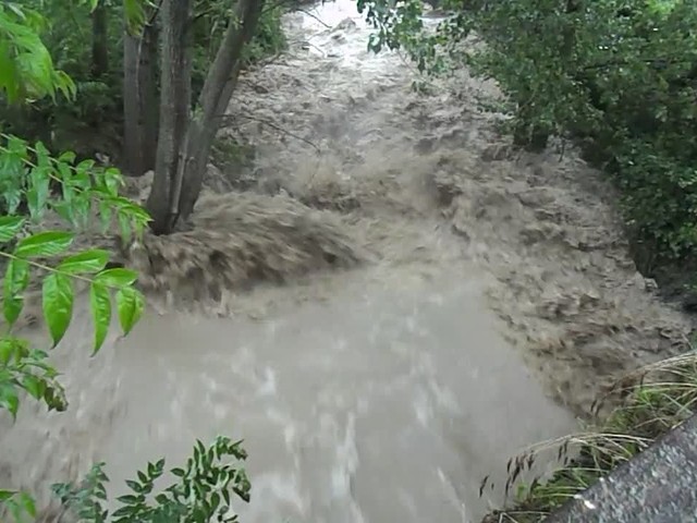 Наводнение в с. Гроздьово, обл. Варна