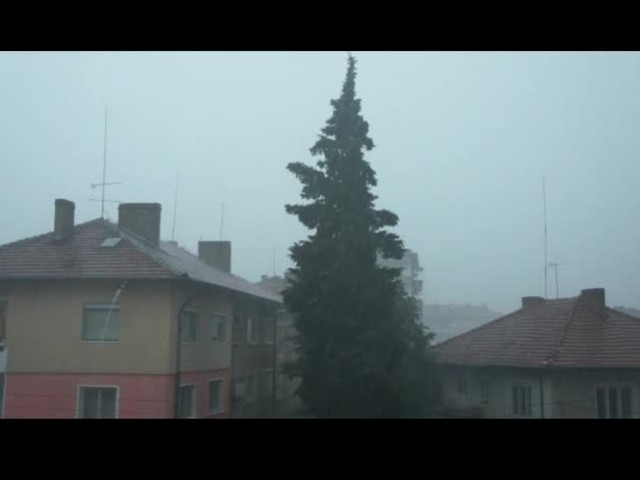 Дъжд в Ловеч