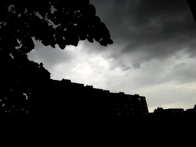 Гръмотевична буря в Русе