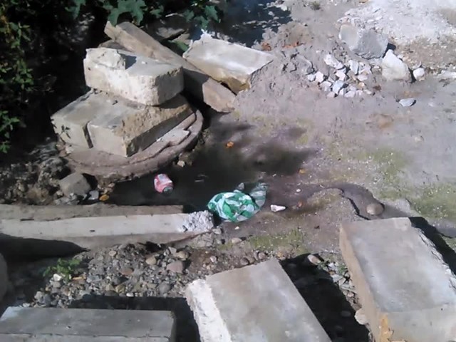 Отпадни води в центъра на София