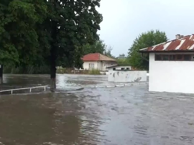 Наводнение в село Трънково