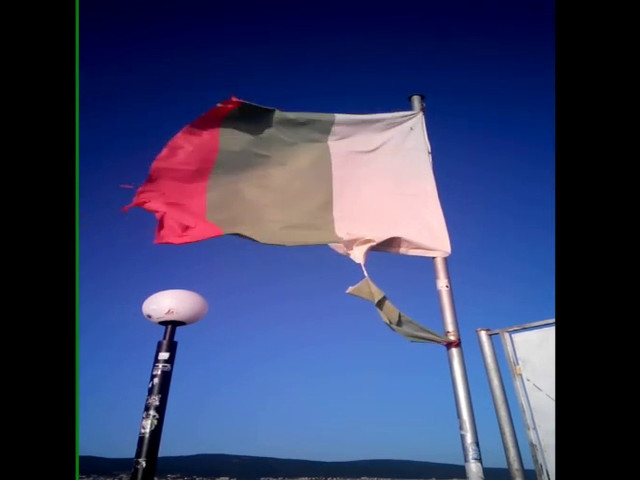Българското "знаме" в Слънчев бряг