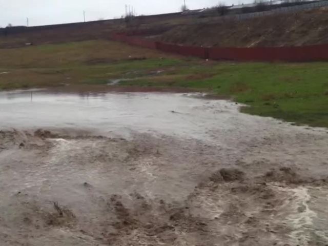 Спукан язовир и наводнение в c. Мъдрево, Разград. Снимка/Видео: Моята новина