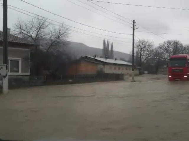 Наводнение с. Батово, обл. Добрич