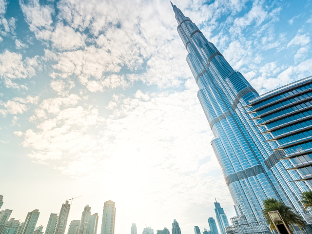 Сградата ще се намира в близост до "Бурж Халифа" в Дубай. Снимка: Shutterstock