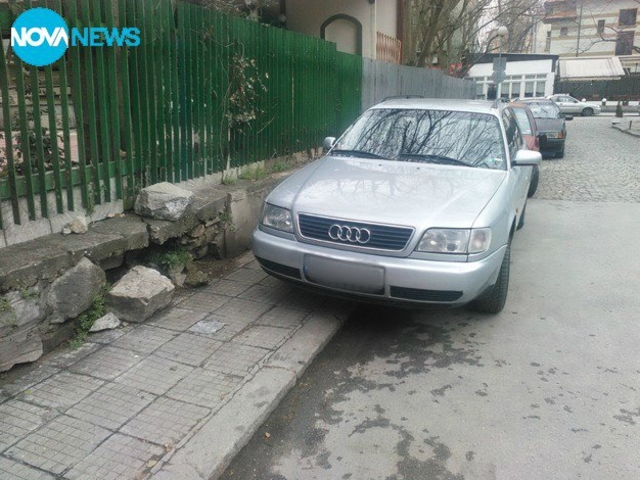 Акция "Паркирал като идиот", Пловдив