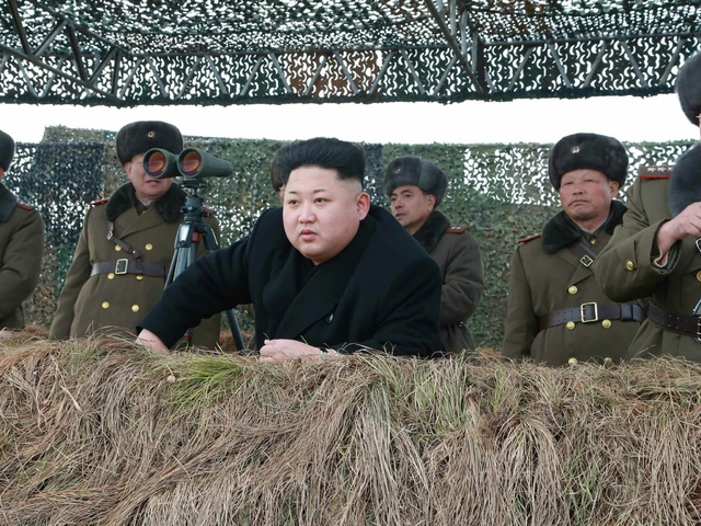 Лидерът на Северна Корея Ким Чен Ун. Снимка: Архив БГНЕС