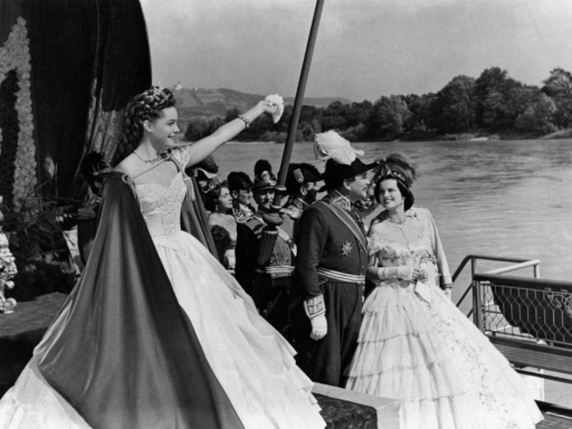 Роми Шнайдер във филма "Сиси" (1955). Снимка: Getty Images