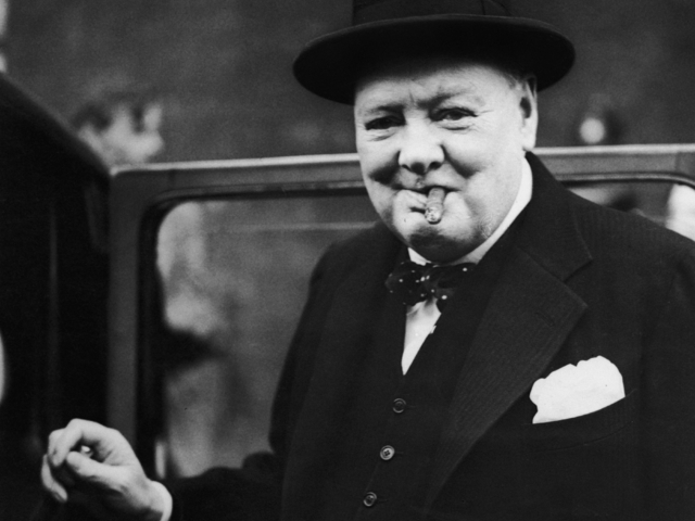 Уинстън Чърчил, 26 юли 1945. Снимка: Getty Images