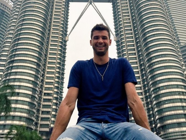 Снимки: Twitter/Instagram/Grigor Dimitrov