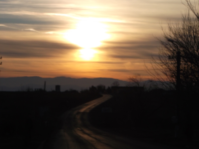 Прекрасен залез!