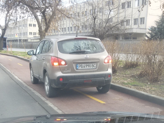 Велоалеятя - удобен паркинг